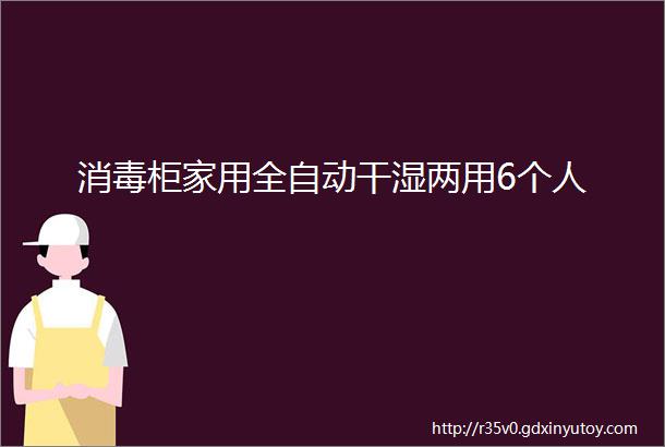 消毒柜家用全自动干湿两用6个人