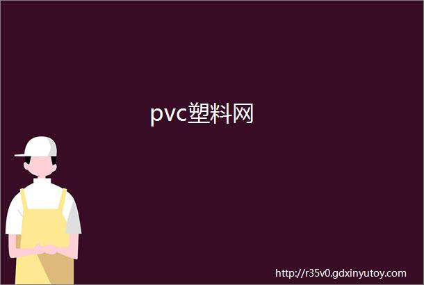 pvc塑料网